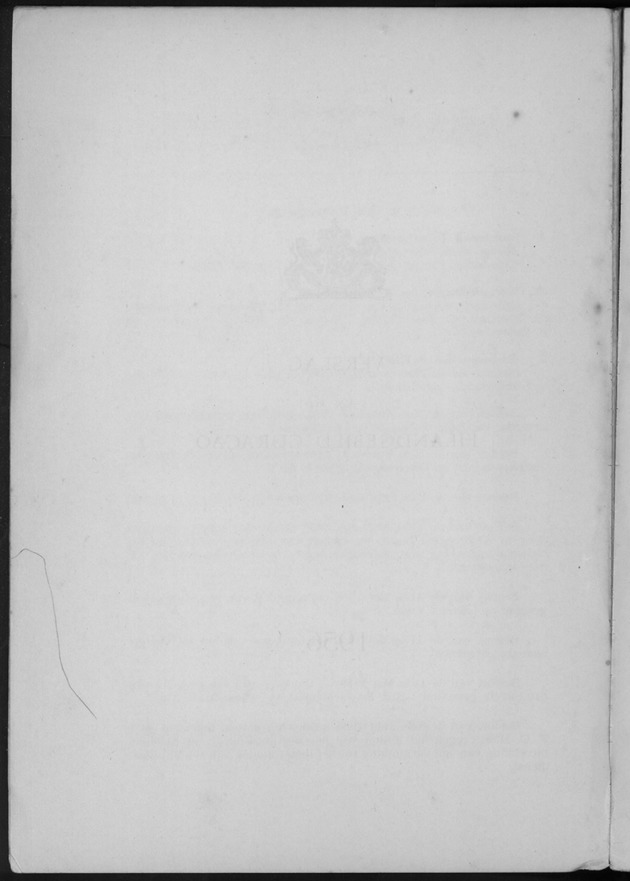 Verslag van de toestand van het eilandgebied Curacao 1956 - Blank Page