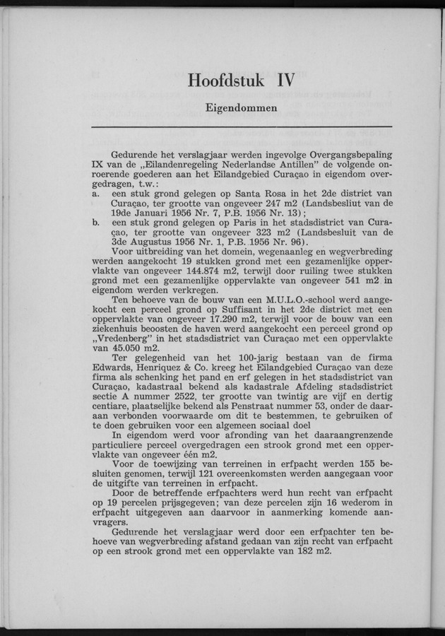 Verslag van de toestand van het eilandgebied Curacao 1956 - Page 20