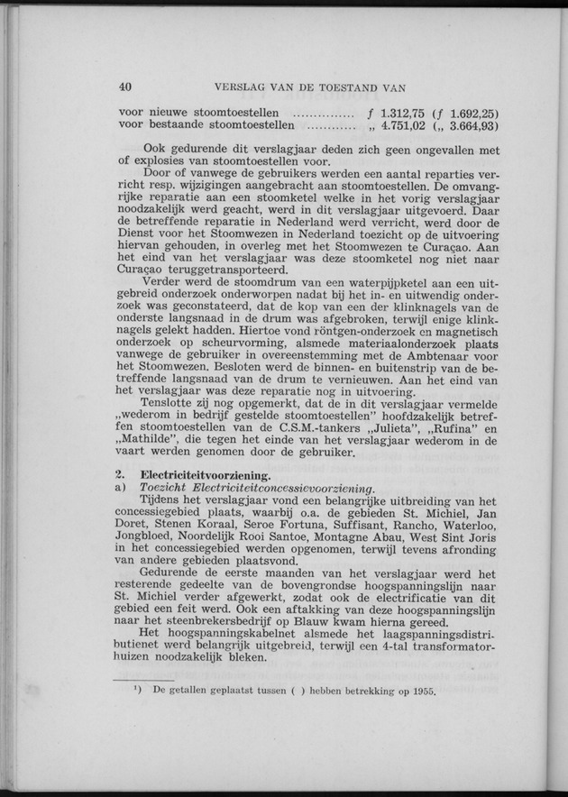 Verslag van de toestand van het eilandgebied Curacao 1956 - Page 40