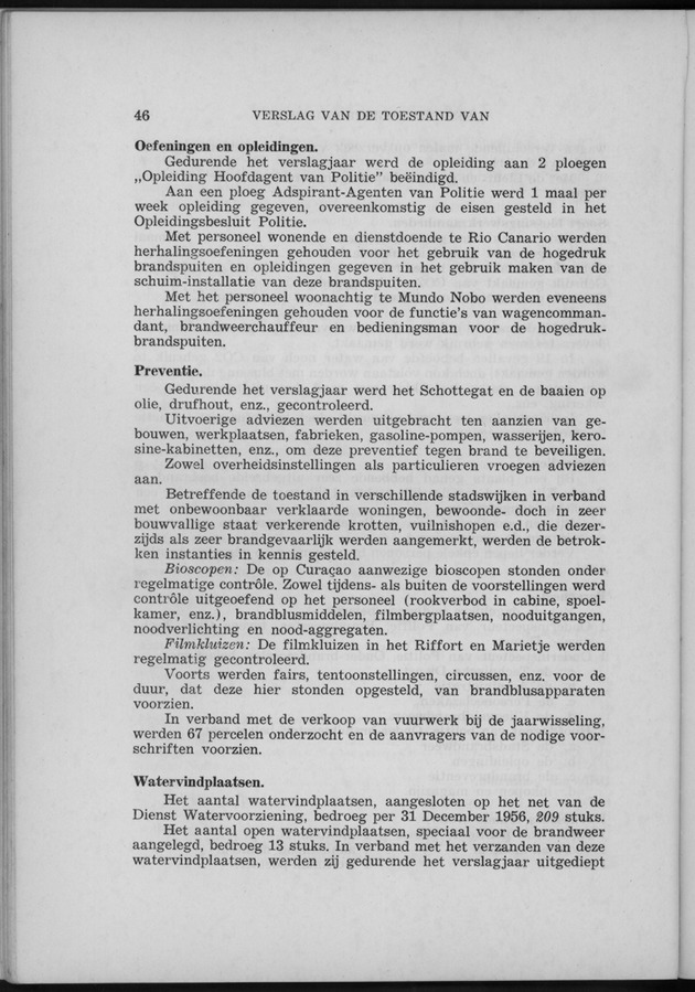 Verslag van de toestand van het eilandgebied Curacao 1956 - Page 46