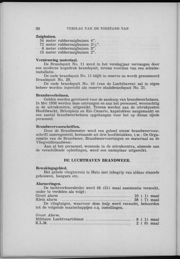 Verslag van de toestand van het eilandgebied Curacao 1956 - Page 50