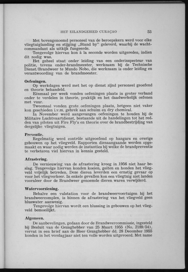 Verslag van de toestand van het eilandgebied Curacao 1956 - Page 53