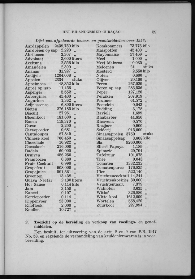 Verslag van de toestand van het eilandgebied Curacao 1956 - Page 59