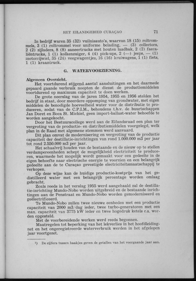 Verslag van de toestand van het eilandgebied Curacao 1956 - Page 71