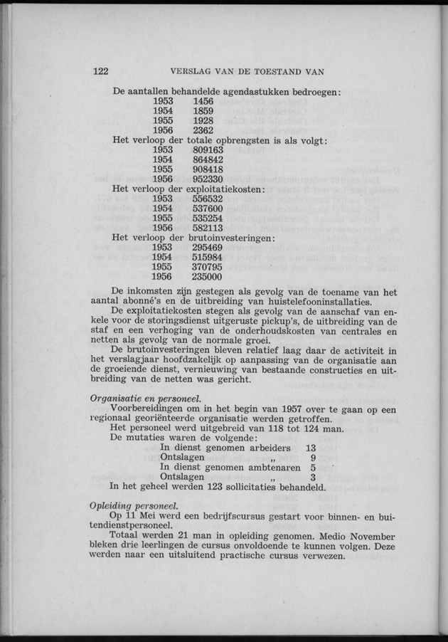 Verslag van de toestand van het eilandgebied Curacao 1956 - Page 122