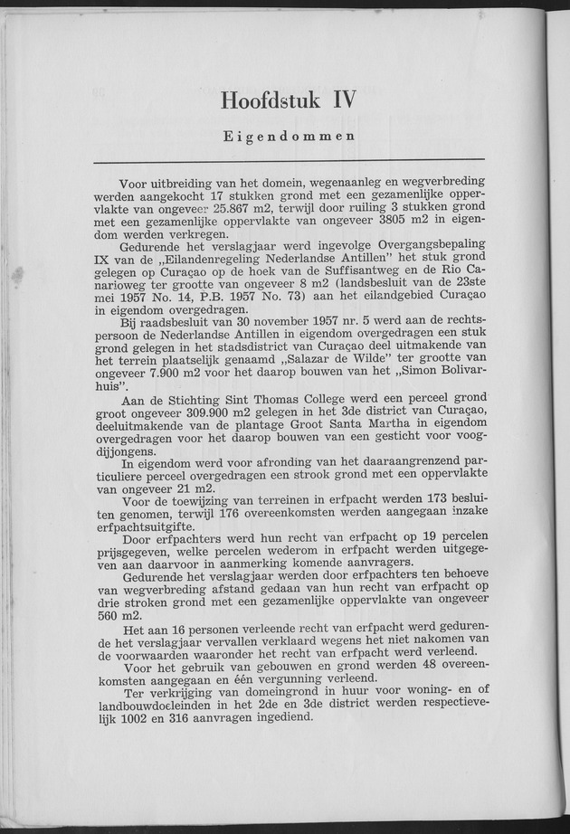 Verslag van de toestand van het eilandgebied Curacao 1957 - Page 40