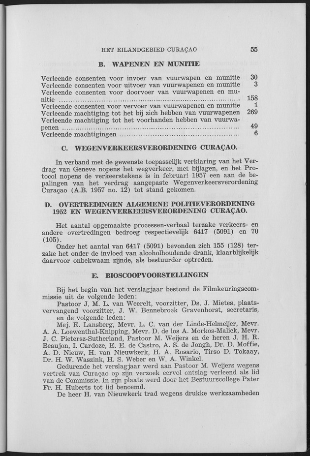 Verslag van de toestand van het eilandgebied Curacao 1957 - Page 55