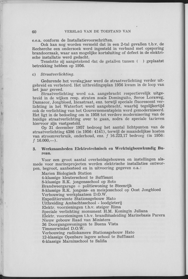 Verslag van de toestand van het eilandgebied Curacao 1957 - Page 60