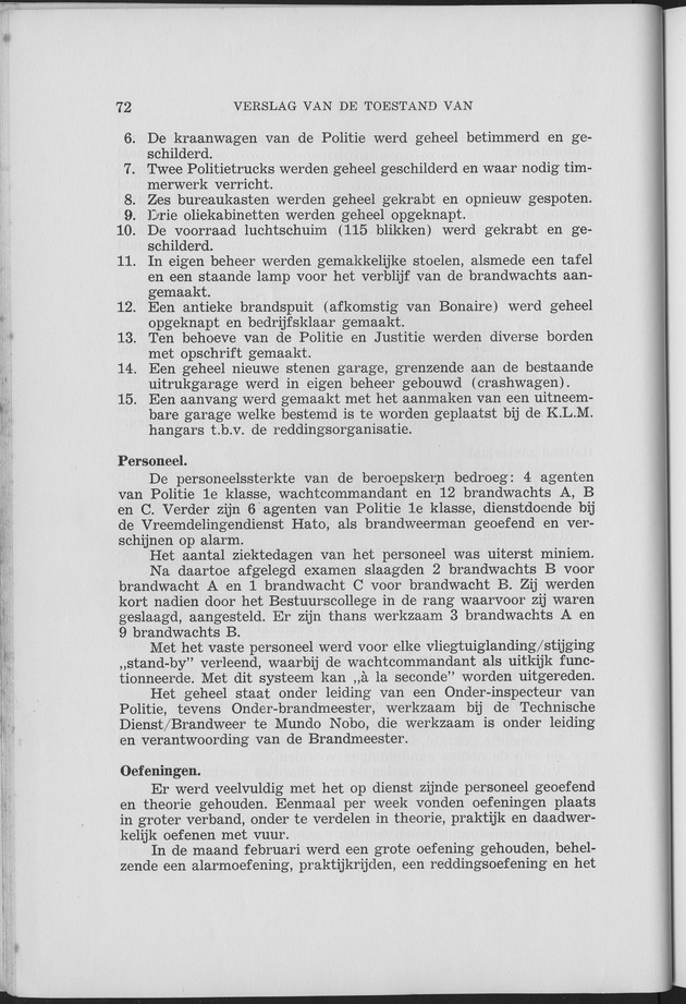 Verslag van de toestand van het eilandgebied Curacao 1957 - Page 72