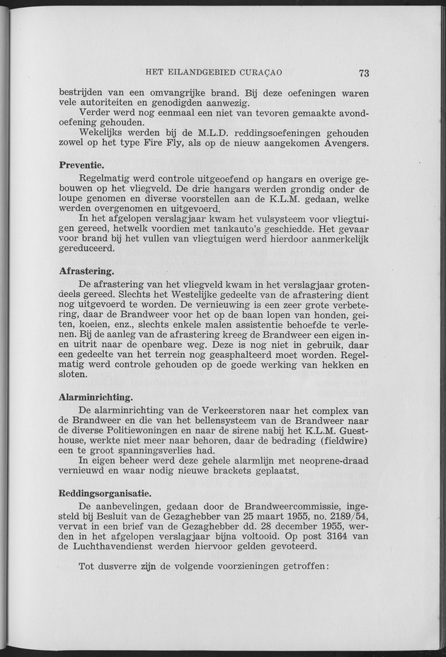 Verslag van de toestand van het eilandgebied Curacao 1957 - Page 73