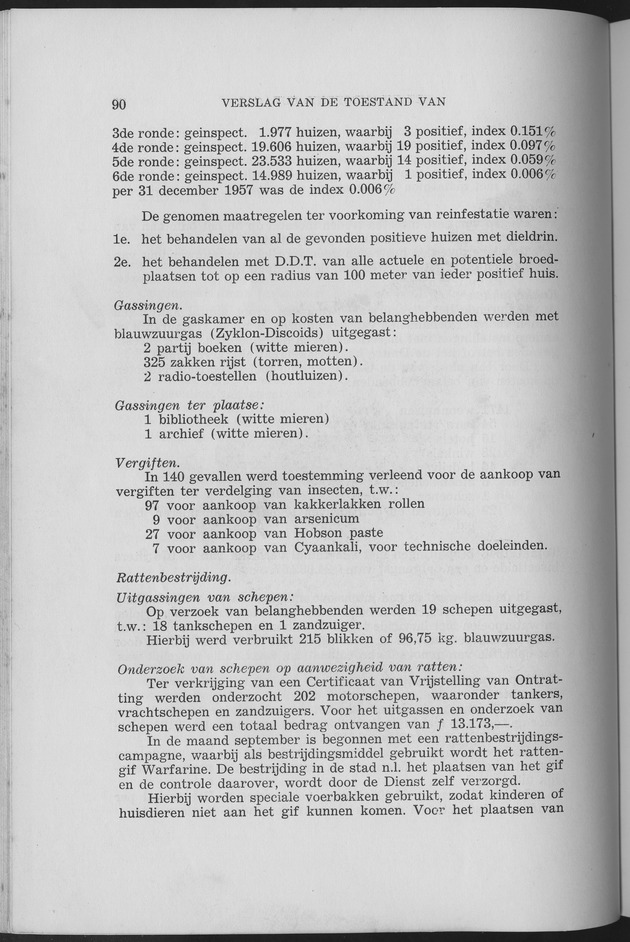 Verslag van de toestand van het eilandgebied Curacao 1957 - Page 90