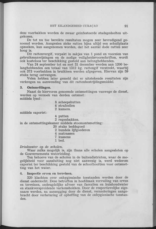 Verslag van de toestand van het eilandgebied Curacao 1957 - Page 91