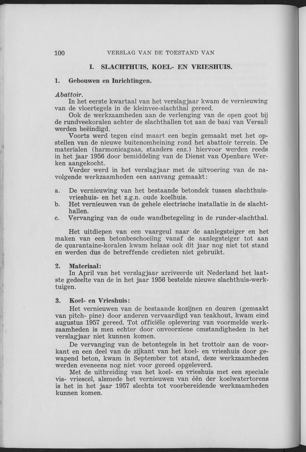 Verslag van de toestand van het eilandgebied Curacao 1957 - Page 100