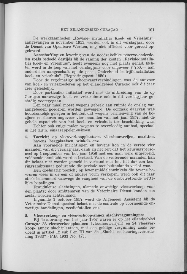 Verslag van de toestand van het eilandgebied Curacao 1957 - Page 101