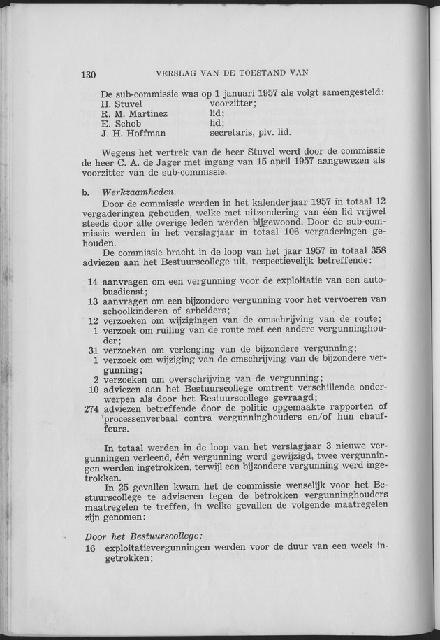 Verslag van de toestand van het eilandgebied Curacao 1957 - Page 130