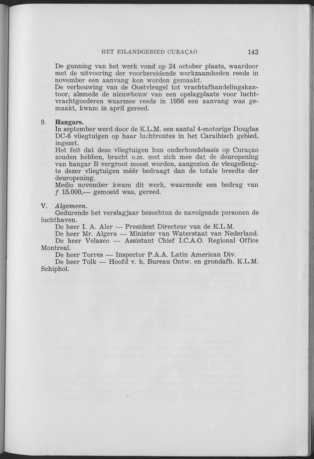 Verslag van de toestand van het eilandgebied Curacao 1957 - Page 143