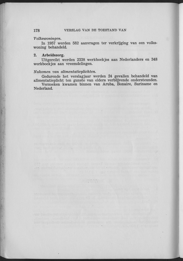 Verslag van de toestand van het eilandgebied Curacao 1957 - Page 178