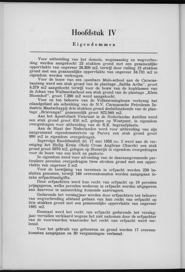 Verslag van de toestand van het eilandgebied Curacao 1958 - Page 34