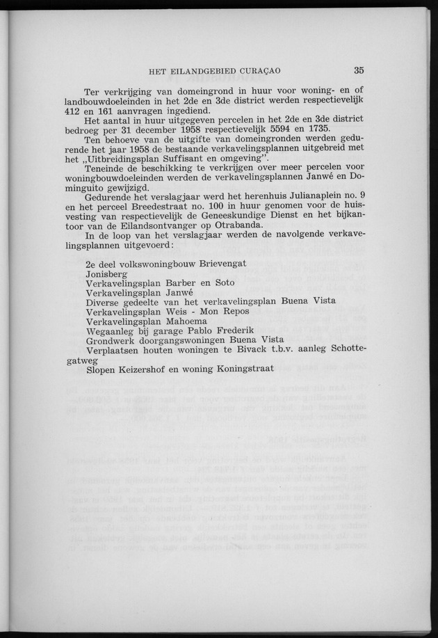 Verslag van de toestand van het eilandgebied Curacao 1958 - Page 35