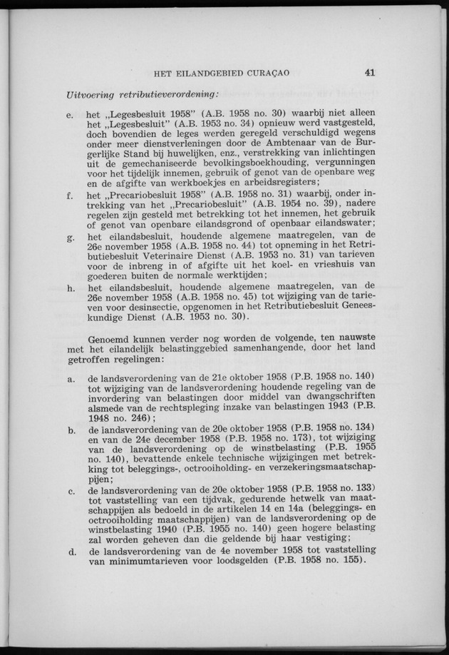 Verslag van de toestand van het eilandgebied Curacao 1958 - Page 41