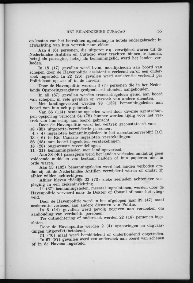 Verslag van de toestand van het eilandgebied Curacao 1958 - Page 55