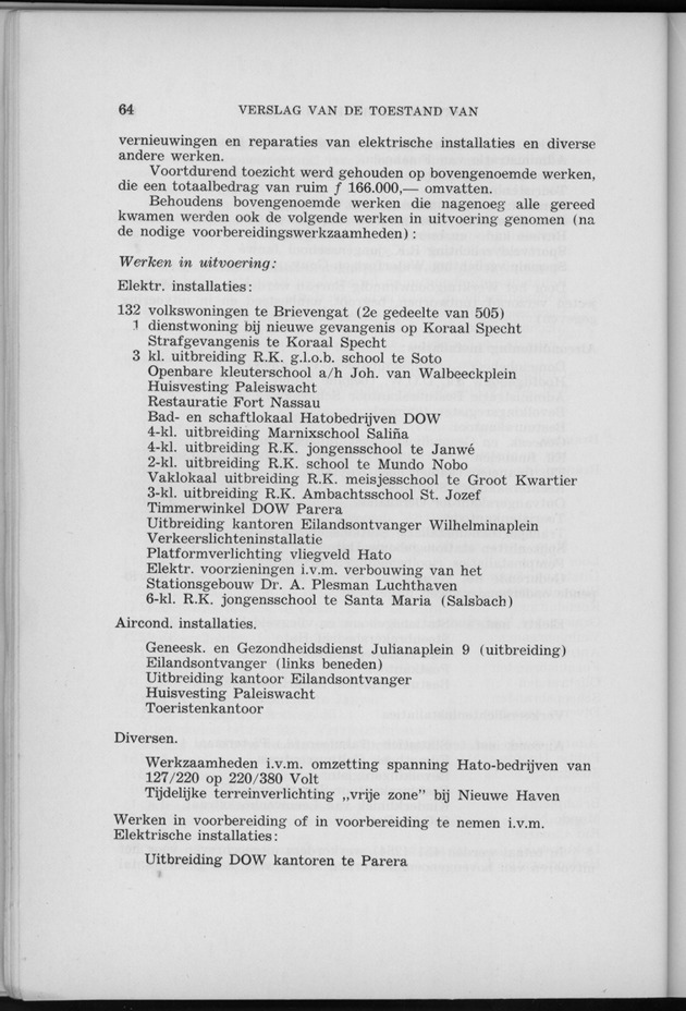 Verslag van de toestand van het eilandgebied Curacao 1958 - Page 64
