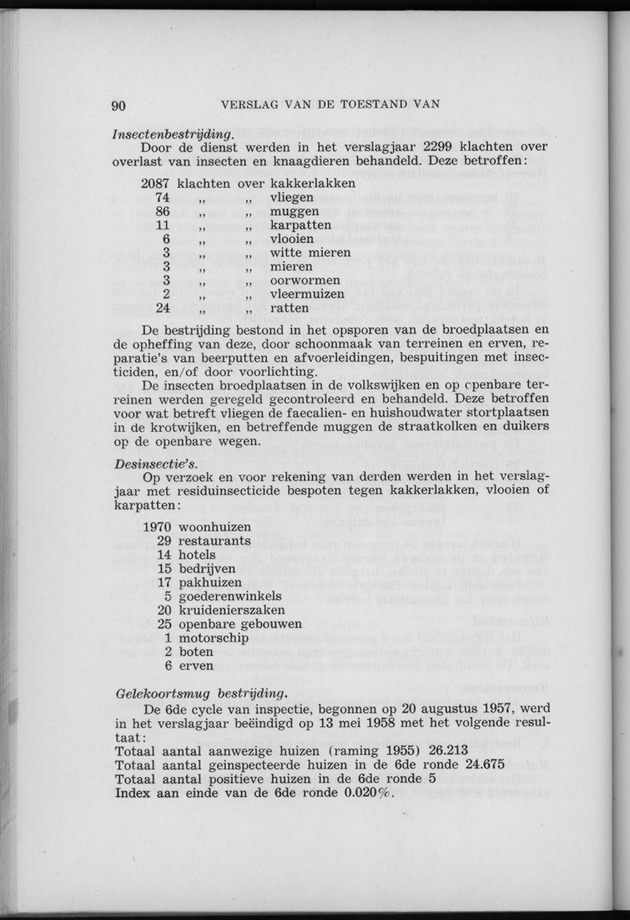Verslag van de toestand van het eilandgebied Curacao 1958 - Page 90