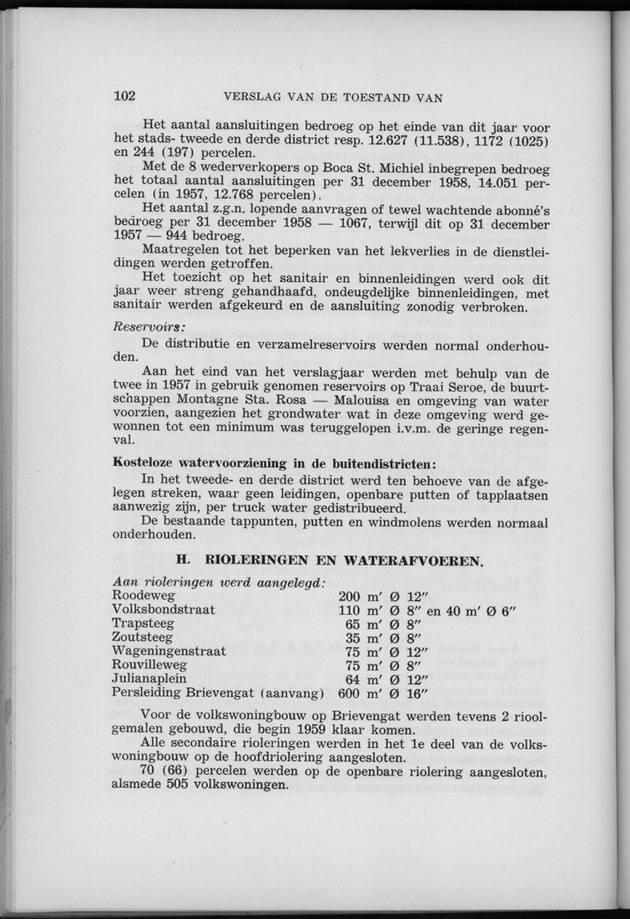 Verslag van de toestand van het eilandgebied Curacao 1958 - Page 102