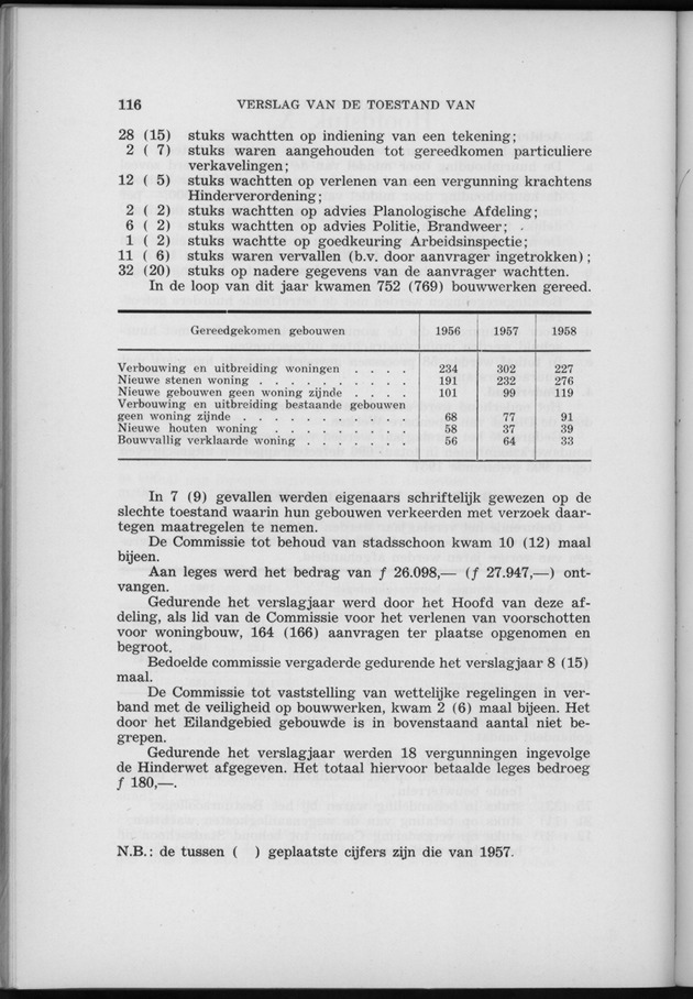 Verslag van de toestand van het eilandgebied Curacao 1958 - Page 116