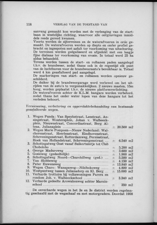 Verslag van de toestand van het eilandgebied Curacao 1958 - Page 118