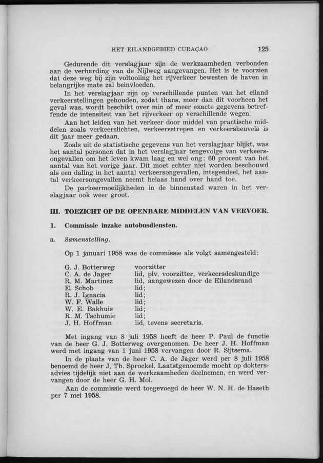Verslag van de toestand van het eilandgebied Curacao 1958 - Page 125