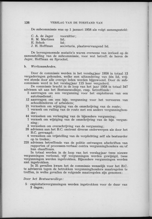 Verslag van de toestand van het eilandgebied Curacao 1958 - Page 126