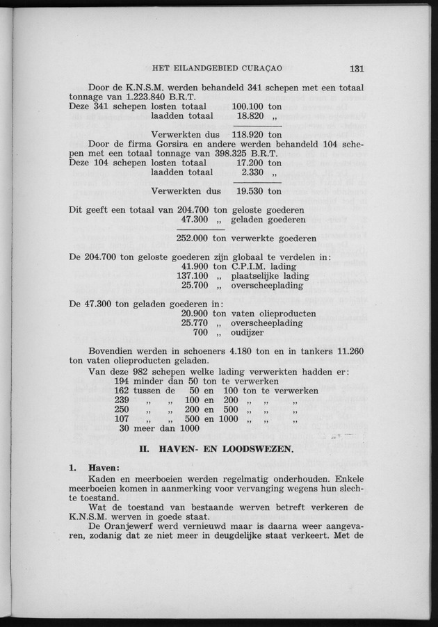 Verslag van de toestand van het eilandgebied Curacao 1958 - Page 131