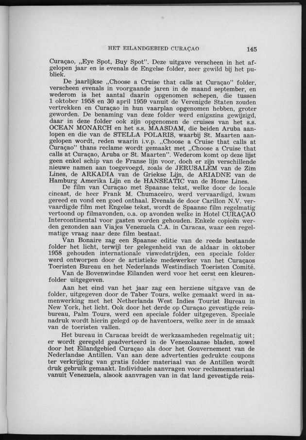Verslag van de toestand van het eilandgebied Curacao 1958 - Page 145
