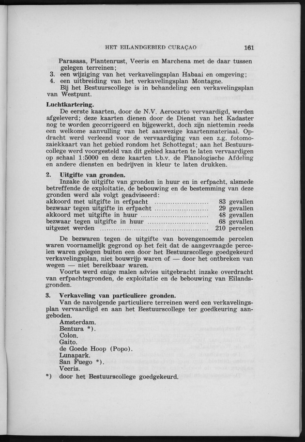 Verslag van de toestand van het eilandgebied Curacao 1958 - Page 161