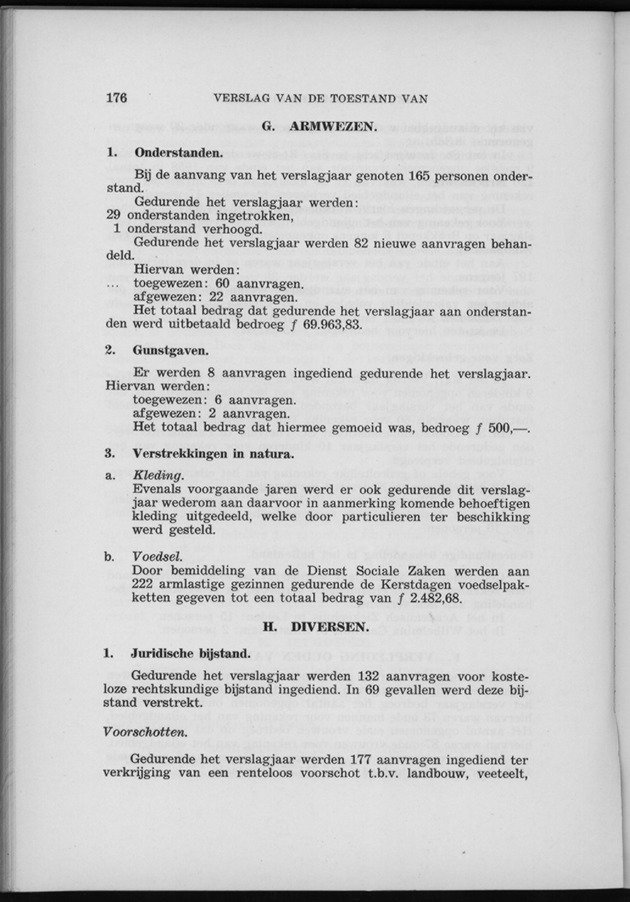 Verslag van de toestand van het eilandgebied Curacao 1958 - Page 176