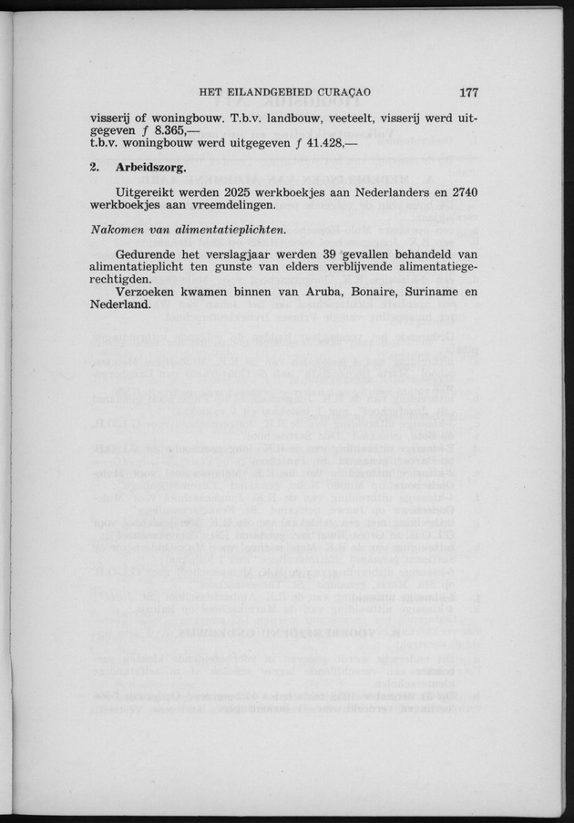 Verslag van de toestand van het eilandgebied Curacao 1958 - Page 177