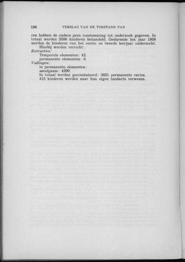 Verslag van de toestand van het eilandgebied Curacao 1958 - Page 196