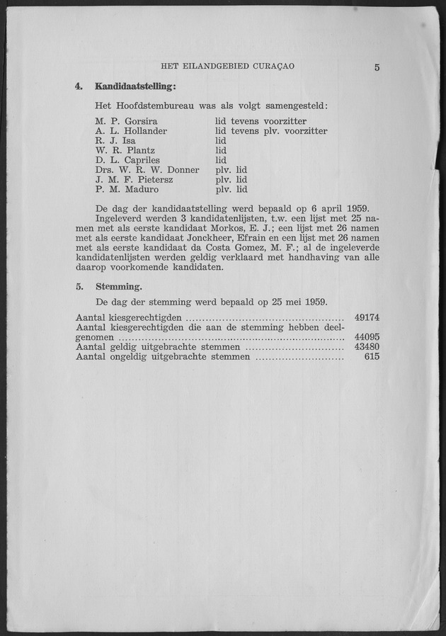 Verslag van de toestand van het eilandgebied Curacao 1959 - Page 4