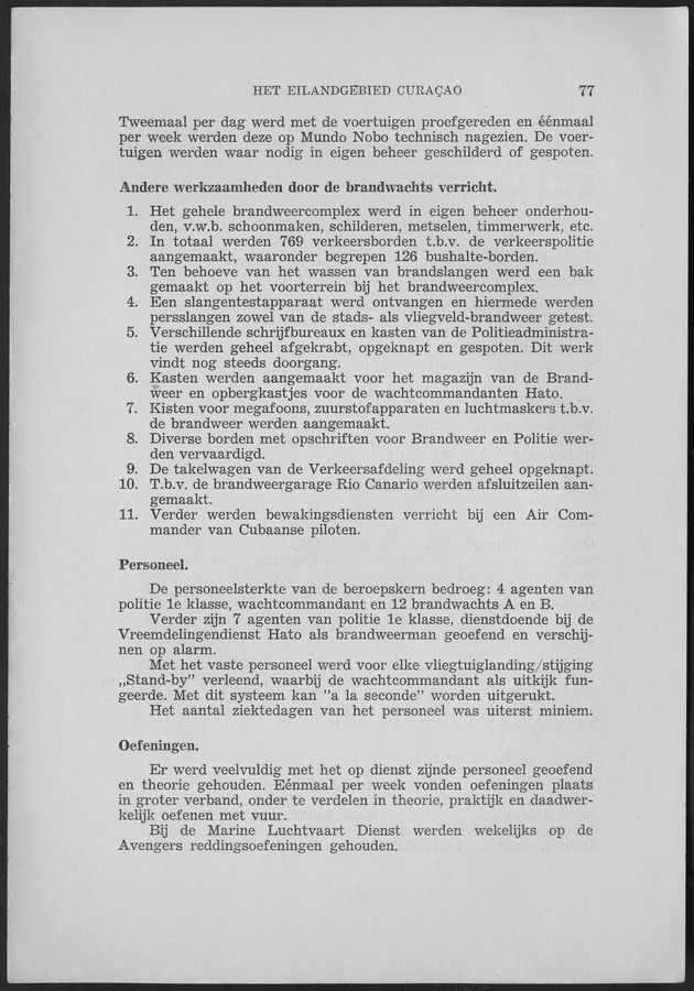 Verslag van de toestand van het eilandgebied Curacao 1959 - Page 77