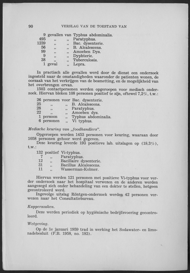 Verslag van de toestand van het eilandgebied Curacao 1959 - Page 90