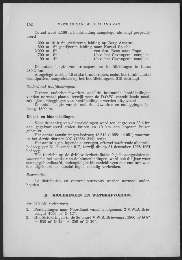 Verslag van de toestand van het eilandgebied Curacao 1959 - Page 102