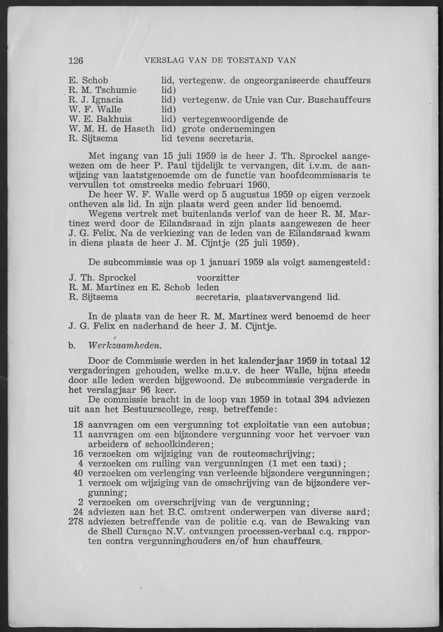 Verslag van de toestand van het eilandgebied Curacao 1959 - Page 126