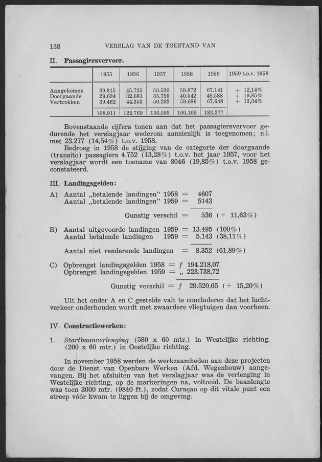 Verslag van de toestand van het eilandgebied Curacao 1959 - Page 138