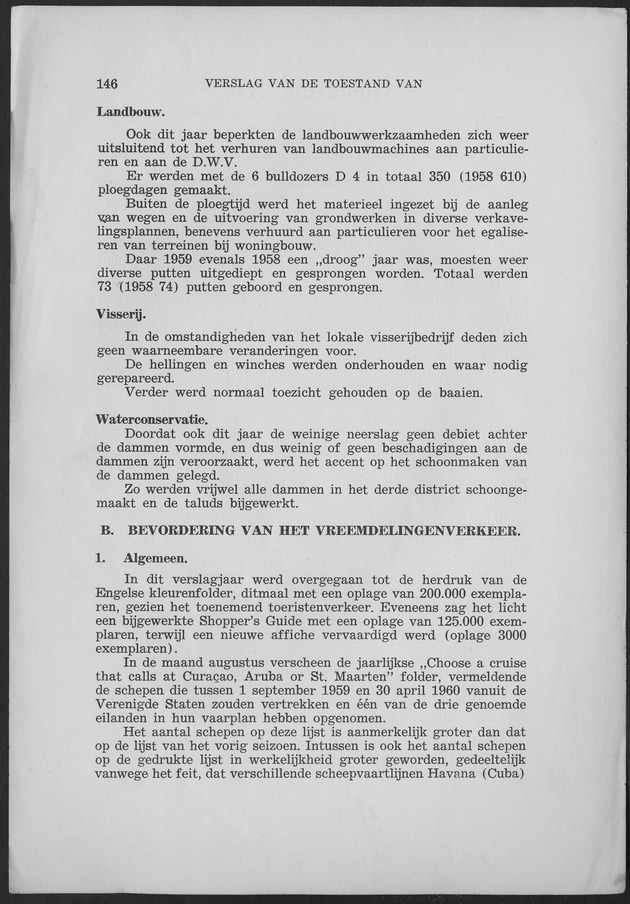 Verslag van de toestand van het eilandgebied Curacao 1959 - Page 146