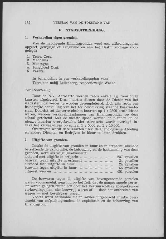 Verslag van de toestand van het eilandgebied Curacao 1959 - Page 162