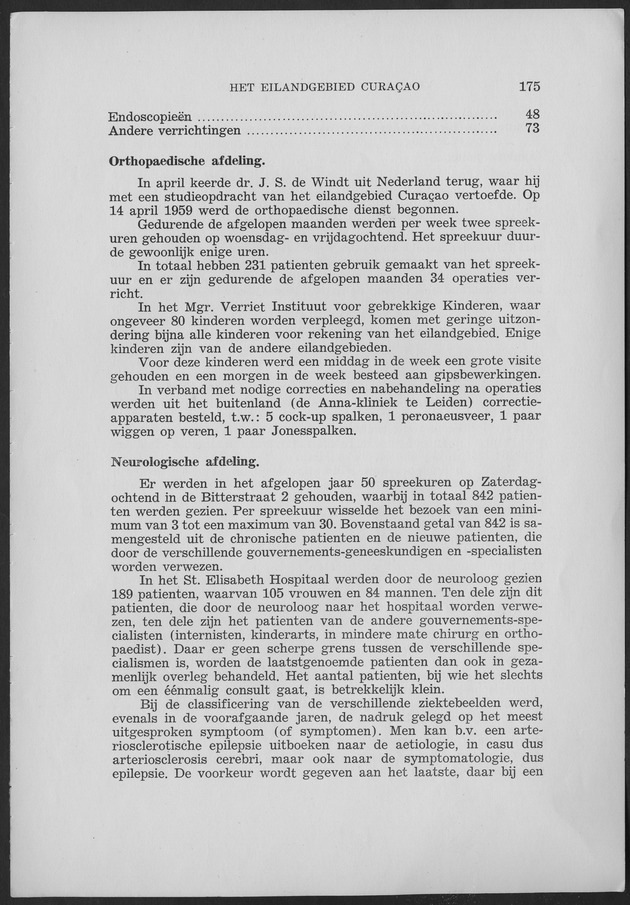 Verslag van de toestand van het eilandgebied Curacao 1959 - Page 175