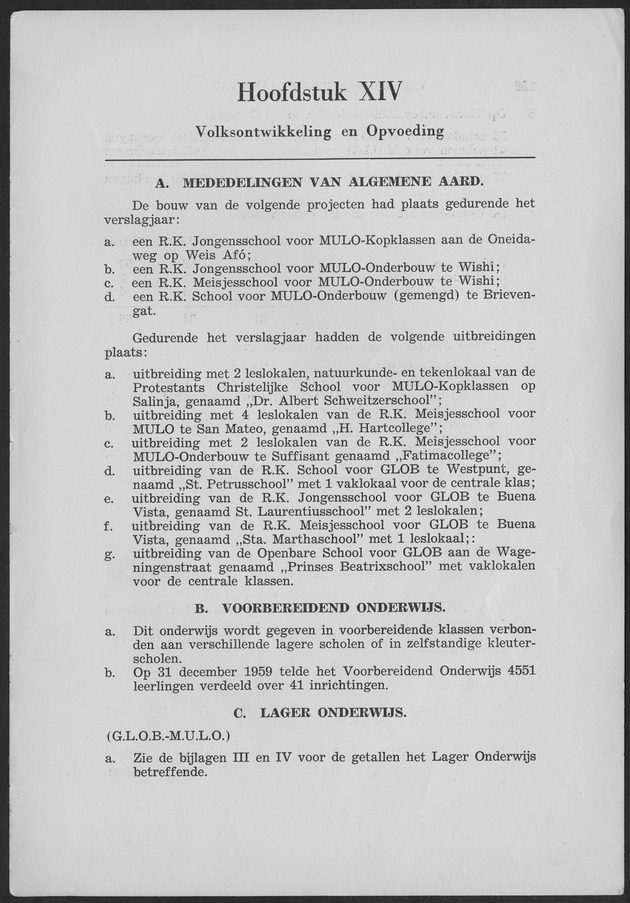 Verslag van de toestand van het eilandgebied Curacao 1959 - Page 187