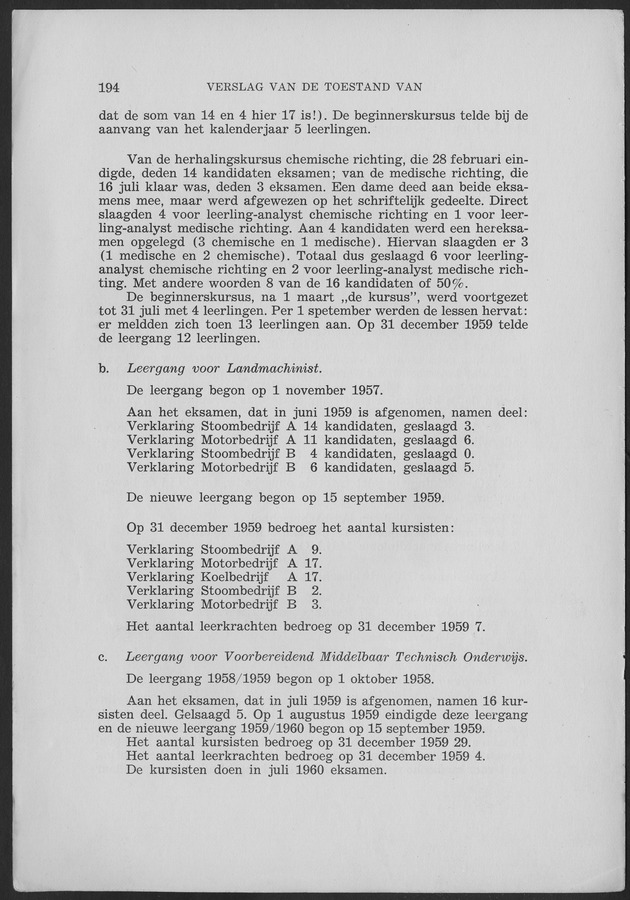 Verslag van de toestand van het eilandgebied Curacao 1959 - Page 194