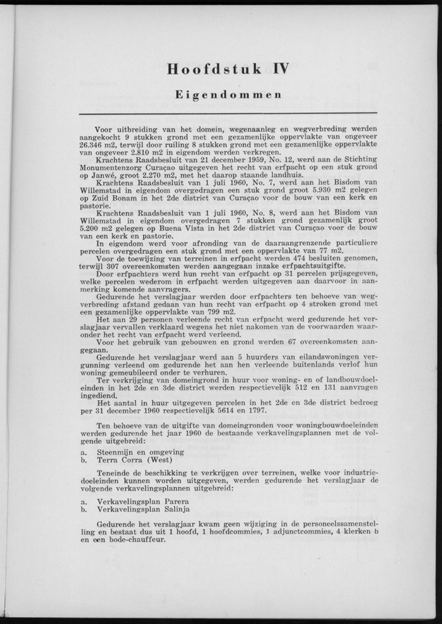 Verslag van de toestand van het eilandgebied Curacao 1960 - Page 33